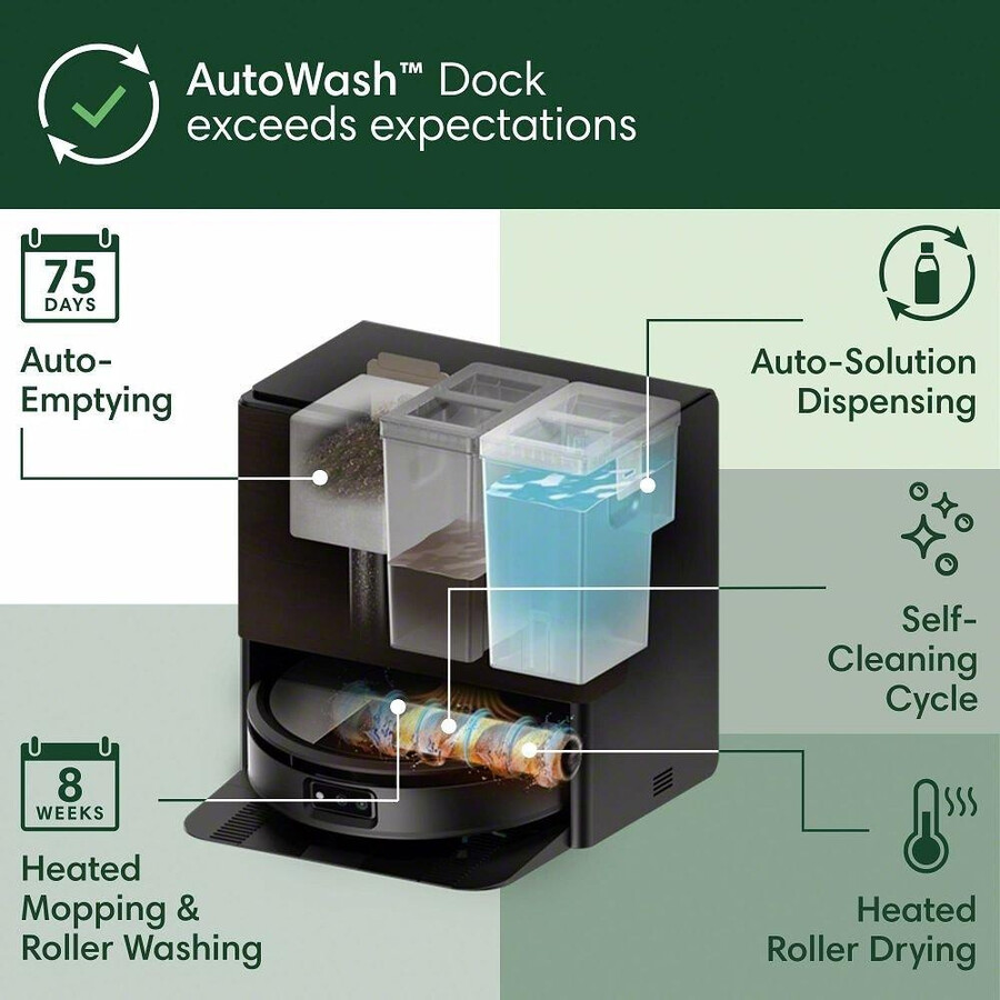roomba max 705 combo-roboter autowash-station