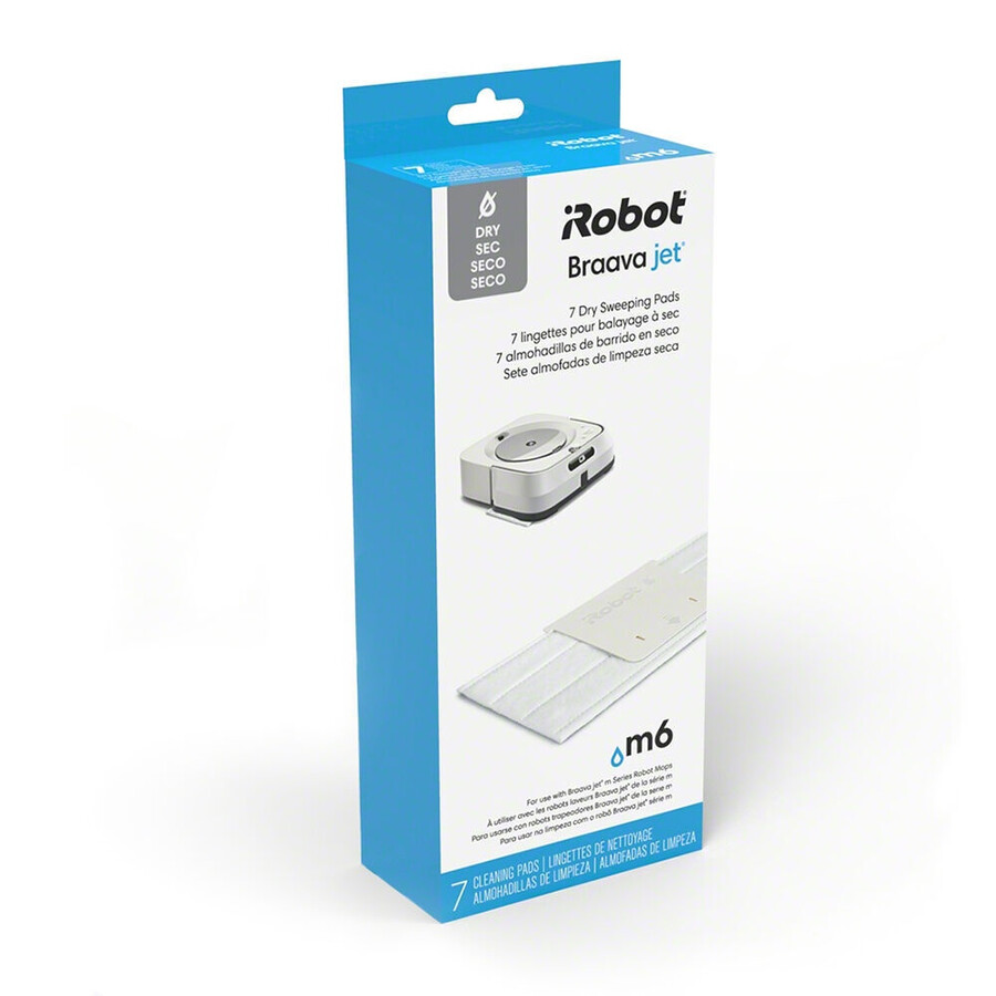 trockenwischpads für den braava jet m6 wischroboter