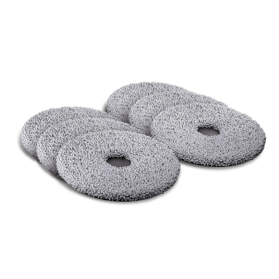 dualclean wischpads für roomba plus 400 4000 500 serie kombi-roboter 6er-pack